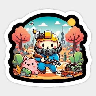 Happy Fallout Sticker